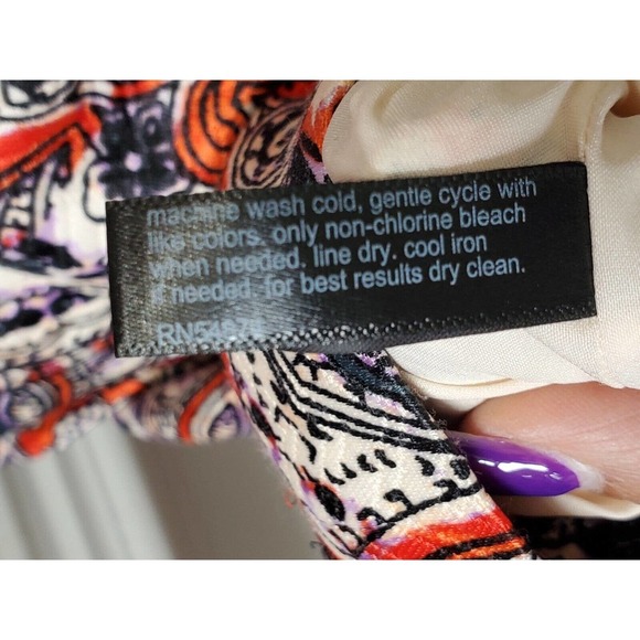 The Limited Women Multicolor Polyester Boat Neck Sleeveless Knee Length Dress 14 - Picture 11 of 12